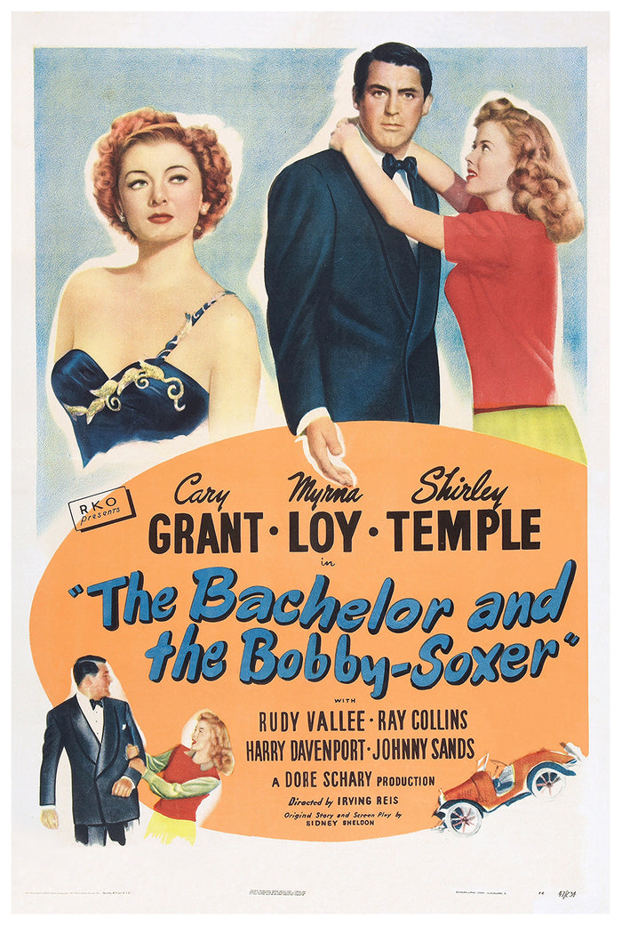 The Bachelor and the Bobby-Soxer 1947 - Cary Grant - US - Classic Movie Poster