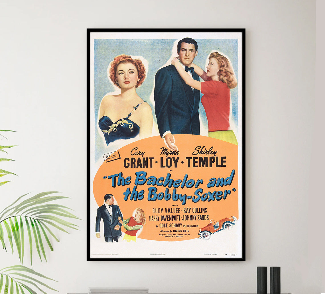 The Bachelor and the Bobby-Soxer 1947 - Cary Grant - US - Classic Movie Poster