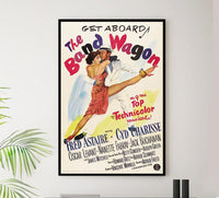 The Band Wagon 1953 - Fred Astaire - Vintage Classic Movie Poster