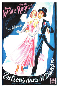 The Barkleys of Broadway 1949 - Fred Astaire - France - Classic Movie Poster