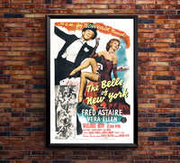The Belle of New York 1952 - Fred Astaire - US - Classic Movie Poster
