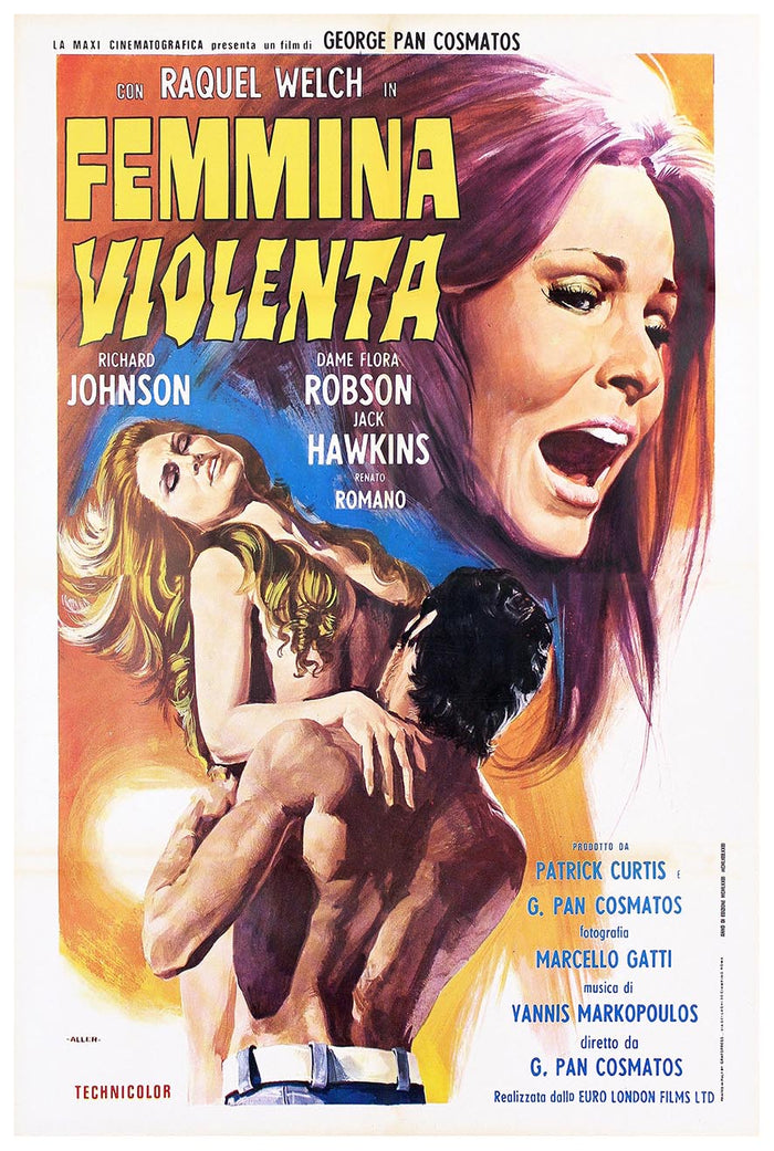 The Beloved 1971 - Italian - Classic Movie Poster