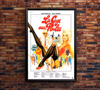 The Best Little Whorehouse in Texas 1982 - French - Classic Movie Poster
