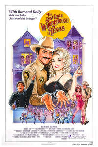 The Best Little Whorehouse in Texas 1982 v1 - Classic Movie Poster