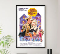 The Best Little Whorehouse in Texas 1982 v1 - Classic Movie Poster