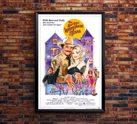 The Best Little Whorehouse in Texas 1982 v1 - Classic Movie Poster