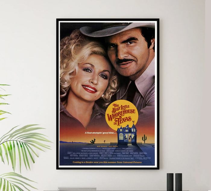 The Best Little Whorehouse in Texas 1982 v2 - Classic Movie Poster