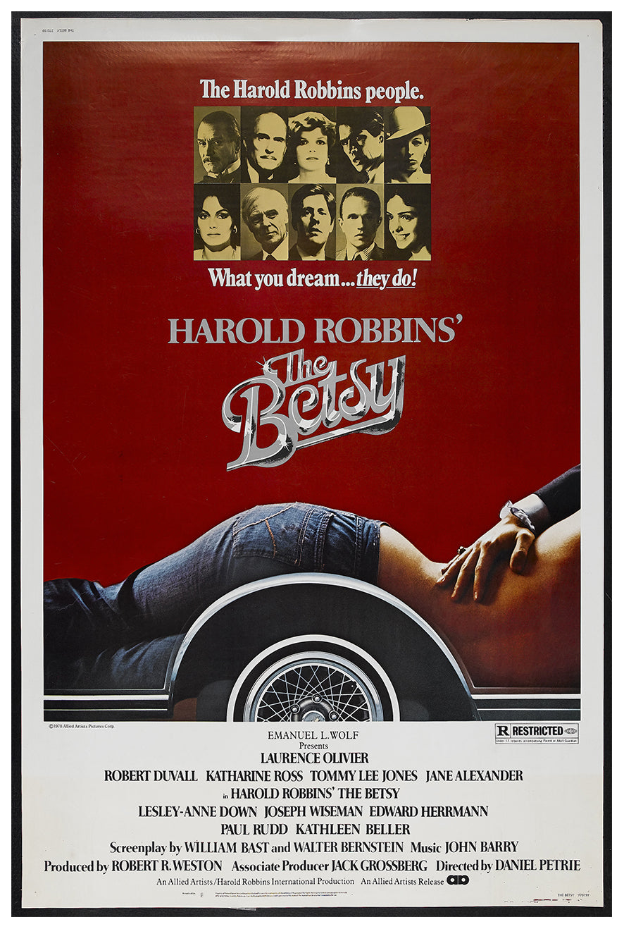 The Betsy 1978 - Laurence Olivier - US - Classic Movie Poster