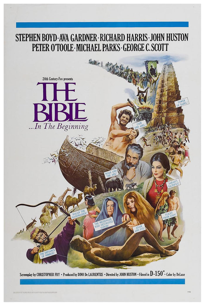 The Bible 1966 – Vintage Classic Movie Poster
