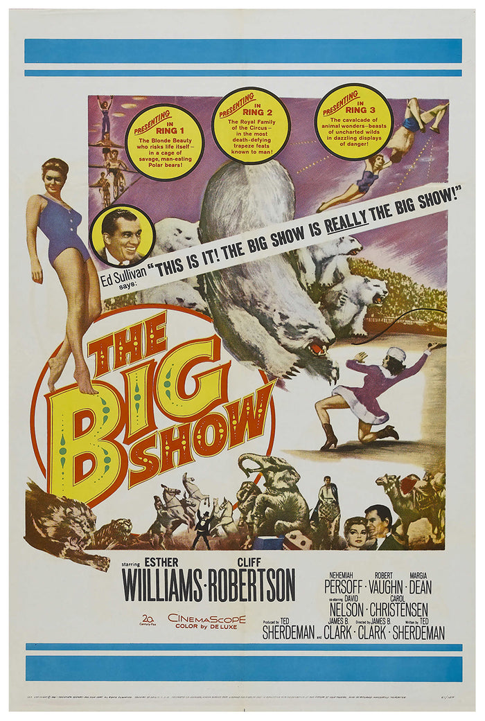 The Big Show 1961 - Esther Williams - US - Classic Movie Poster