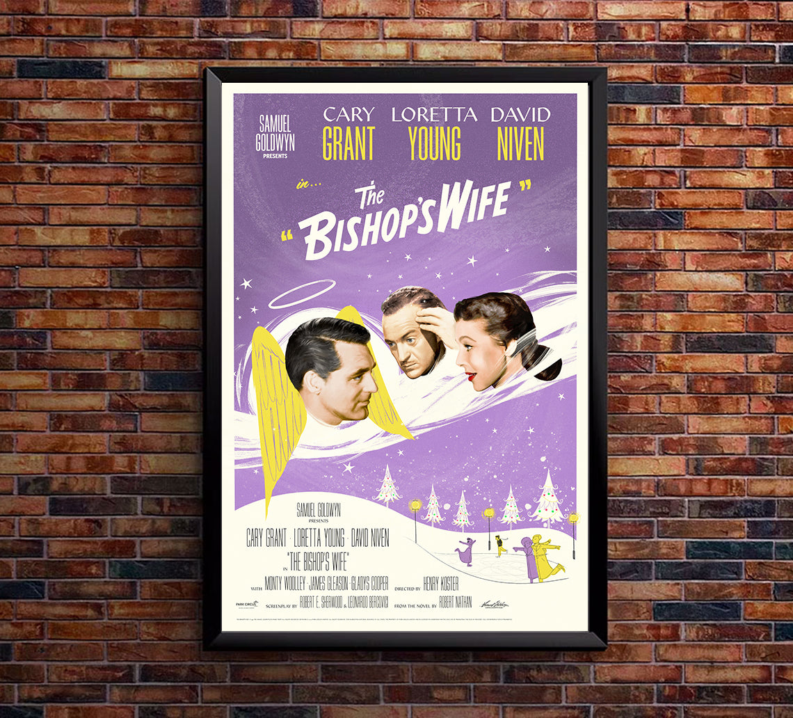 The Bishop's Wife 1947 - Cary Grant - US - Classic Movie Poster