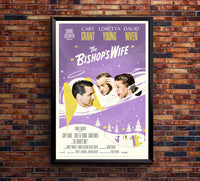 The Bishop's Wife 1947 - Cary Grant - US - Classic Movie Poster