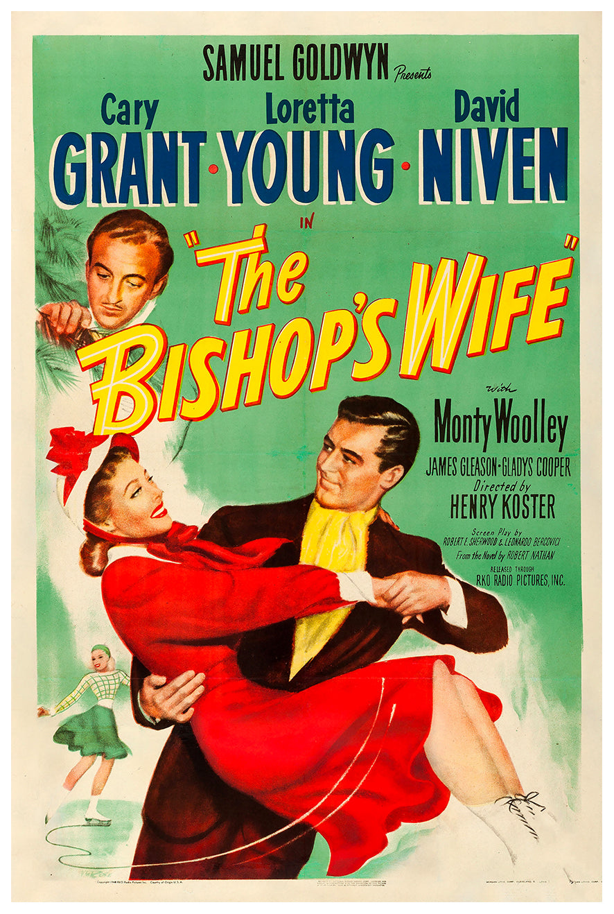 The Bishop's Wife 1947 - Cary Grant - US(2) - Classic Movie Poster