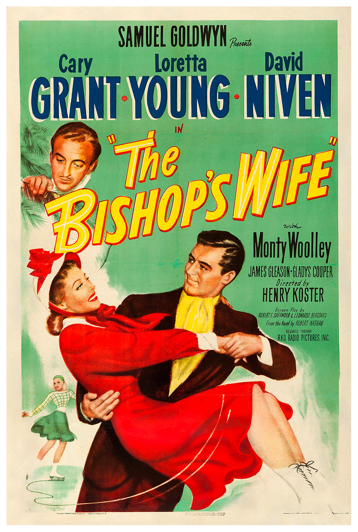 The Bishop's Wife 1947 - Cary Grant - US(2) - Classic Movie Poster