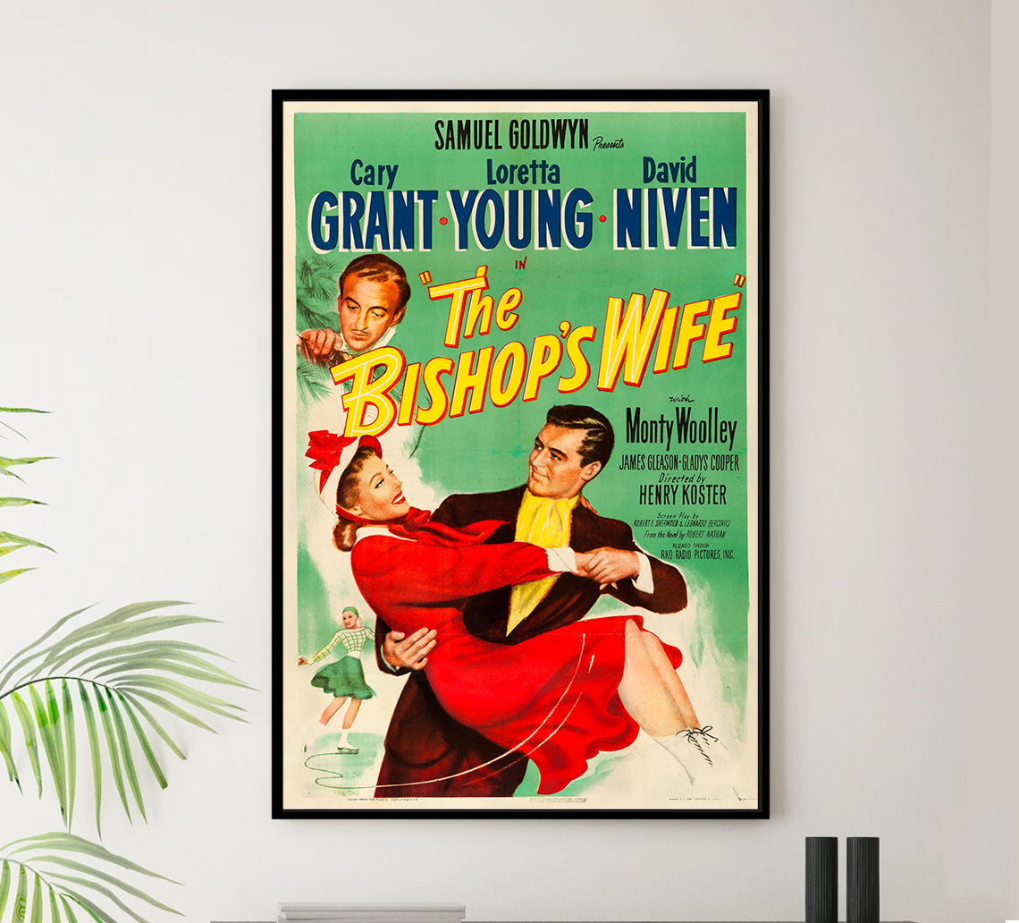 The Bishop's Wife 1947 - Cary Grant - US(2) - Classic Movie Poster