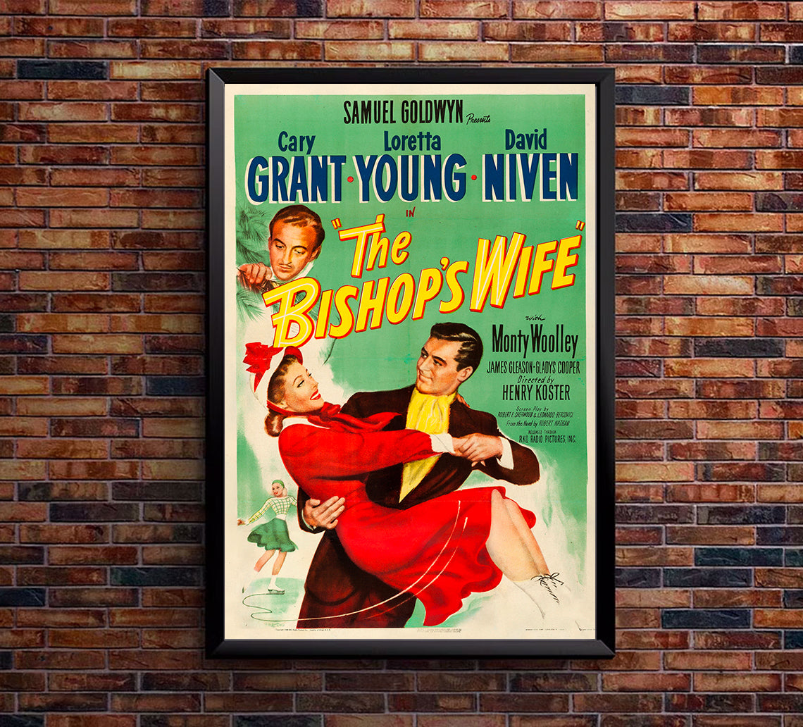 The Bishop's Wife 1947 - Cary Grant - US(2) - Classic Movie Poster