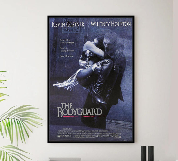 The Bodyguard 1992 - Kevin Costner - Vintage Classic Movie Poster