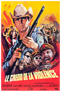 The Born Losers 1967 - French - Vintage Classic Movie Poster