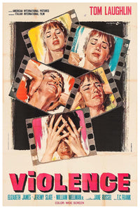 The Born Losers 1967 - Italian - Vintage Classic Movie Poster