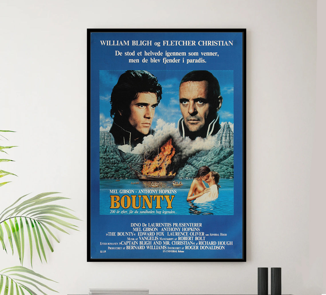 The Bounty 1984 - Laurence Olivier - Denmark - Classic Movie Poster