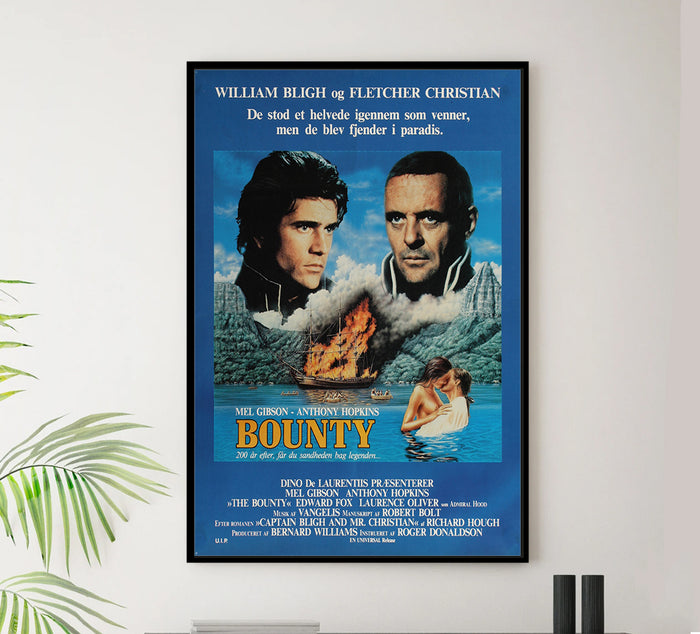 The Bounty 1984 - Laurence Olivier - Denmark - Classic Movie Poster