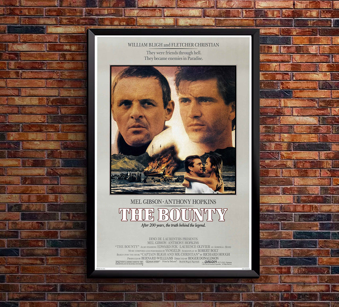 The Bounty 1984 - Laurence Olivier - US - Classic Movie Poster