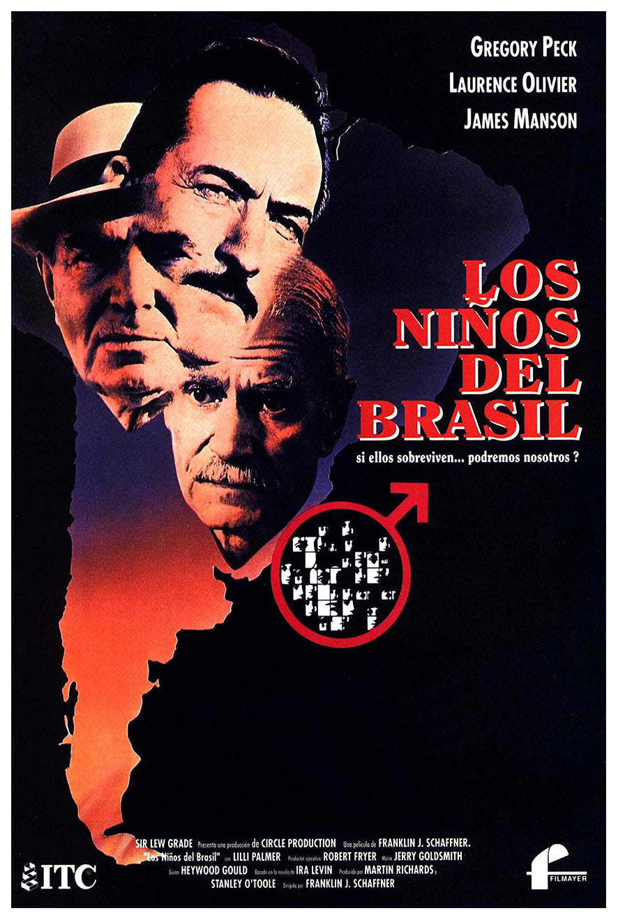 The Boys from Brazil 1978 - Laurence Olivier - Spain - Classic Movie Poster