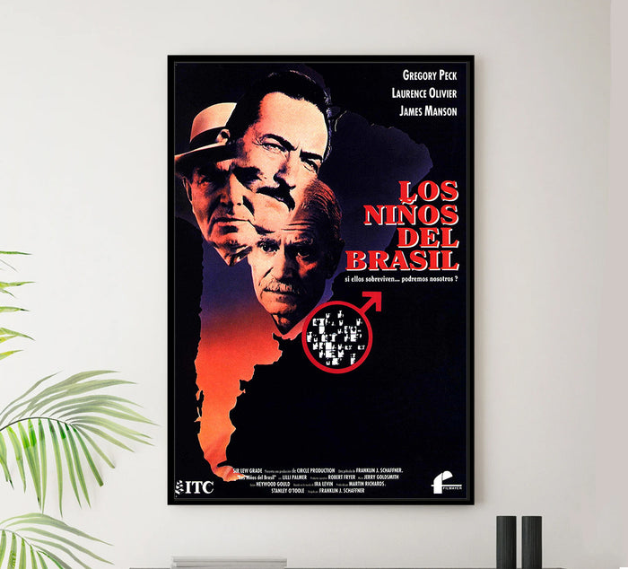 The Boys from Brazil 1978 - Laurence Olivier - Spain - Classic Movie Poster
