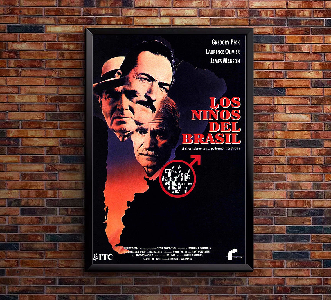 The Boys from Brazil 1978 - Laurence Olivier - Spain - Classic Movie Poster