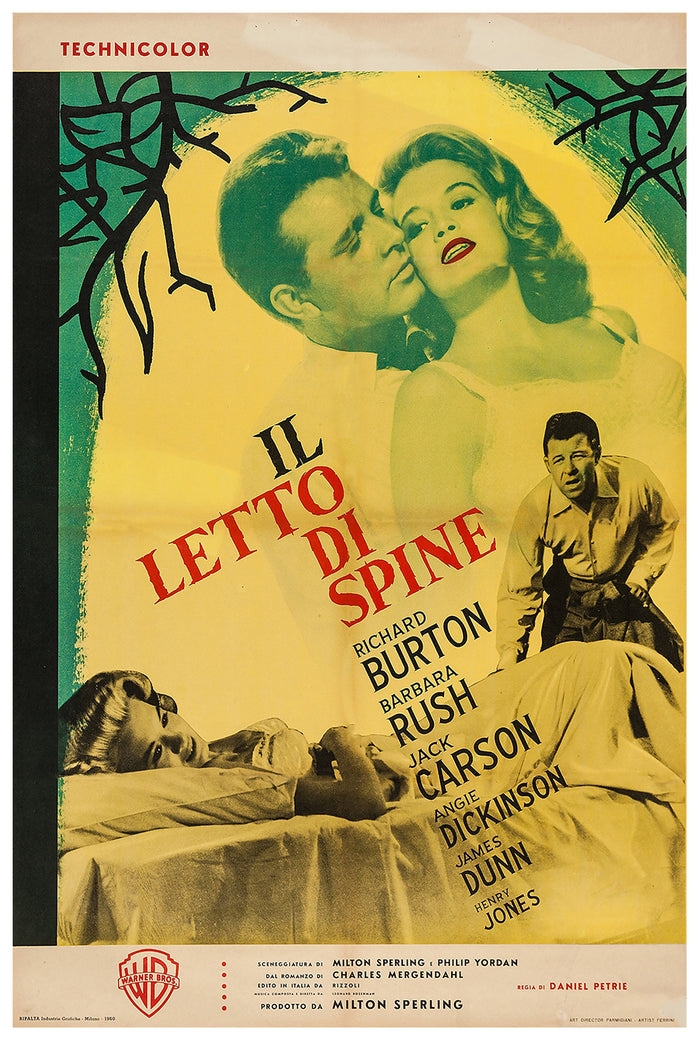 The Bramble Bush 1960 - Richard Burton - Italy 2 - Classic Movie Poster