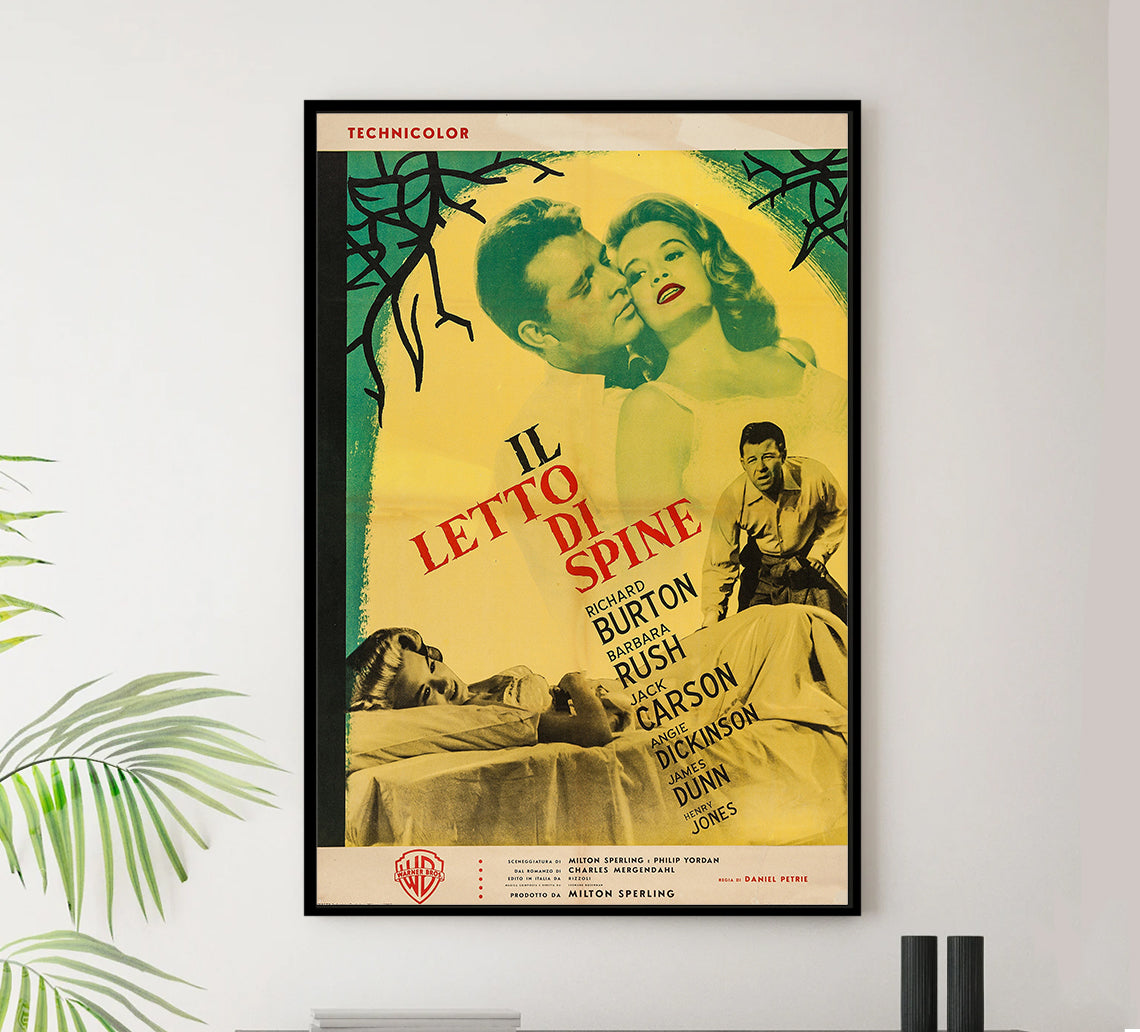 The Bramble Bush 1960 - Richard Burton - Italy 2 - Classic Movie Poster