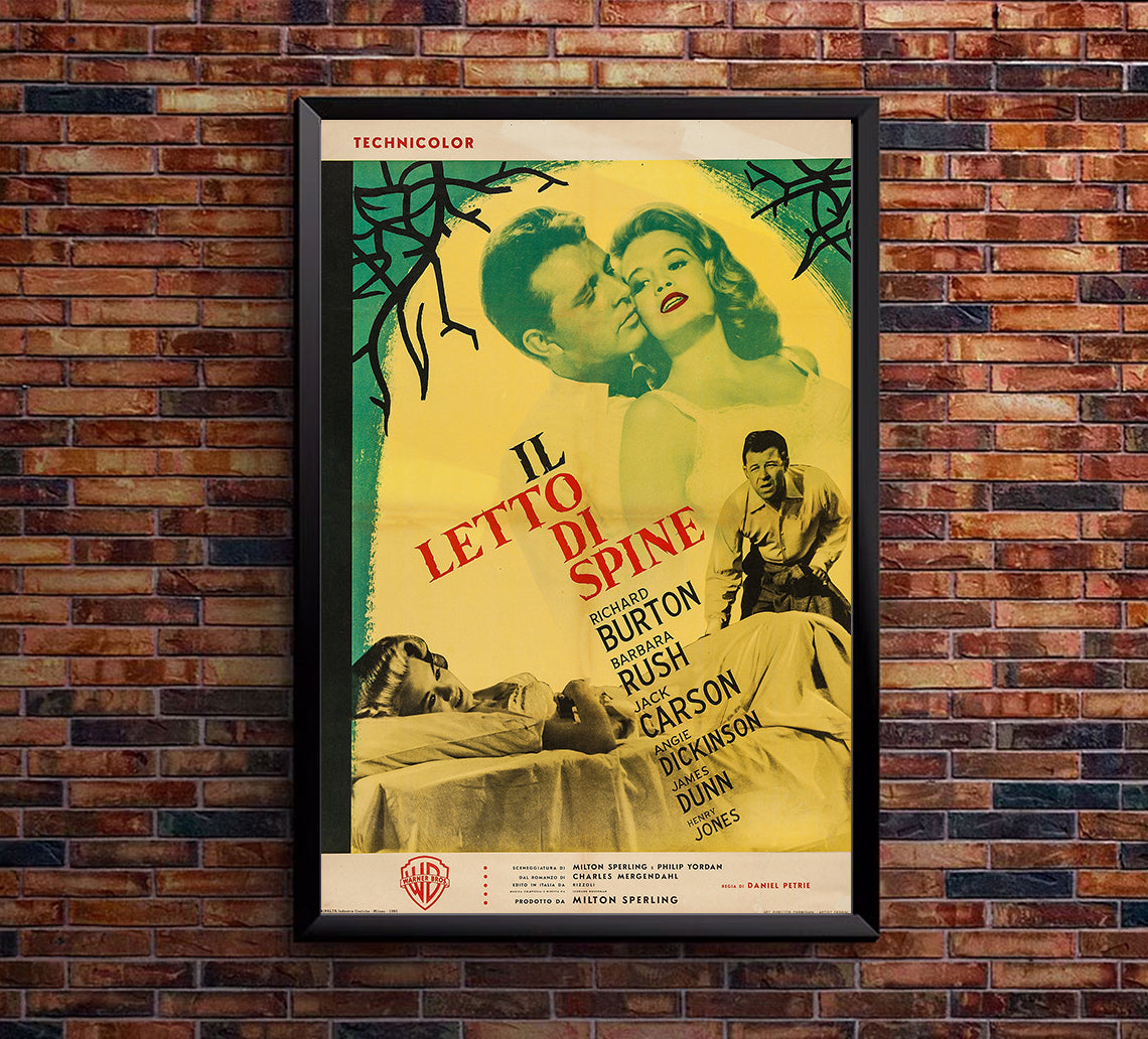 The Bramble Bush 1960 - Richard Burton - Italy 2 - Classic Movie Poster