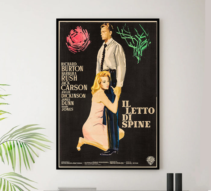 The Bramble Bush 1960 - Richard Burton - Italy - Classic Movie Poster