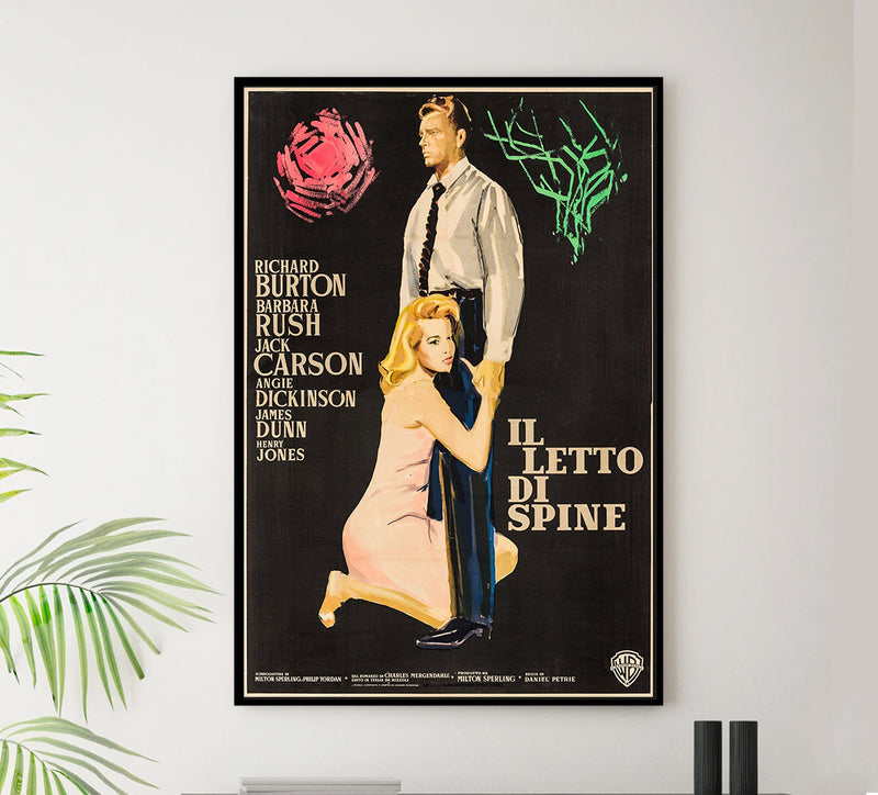 The Bramble Bush 1960 - Richard Burton - Italy - Classic Movie Poster