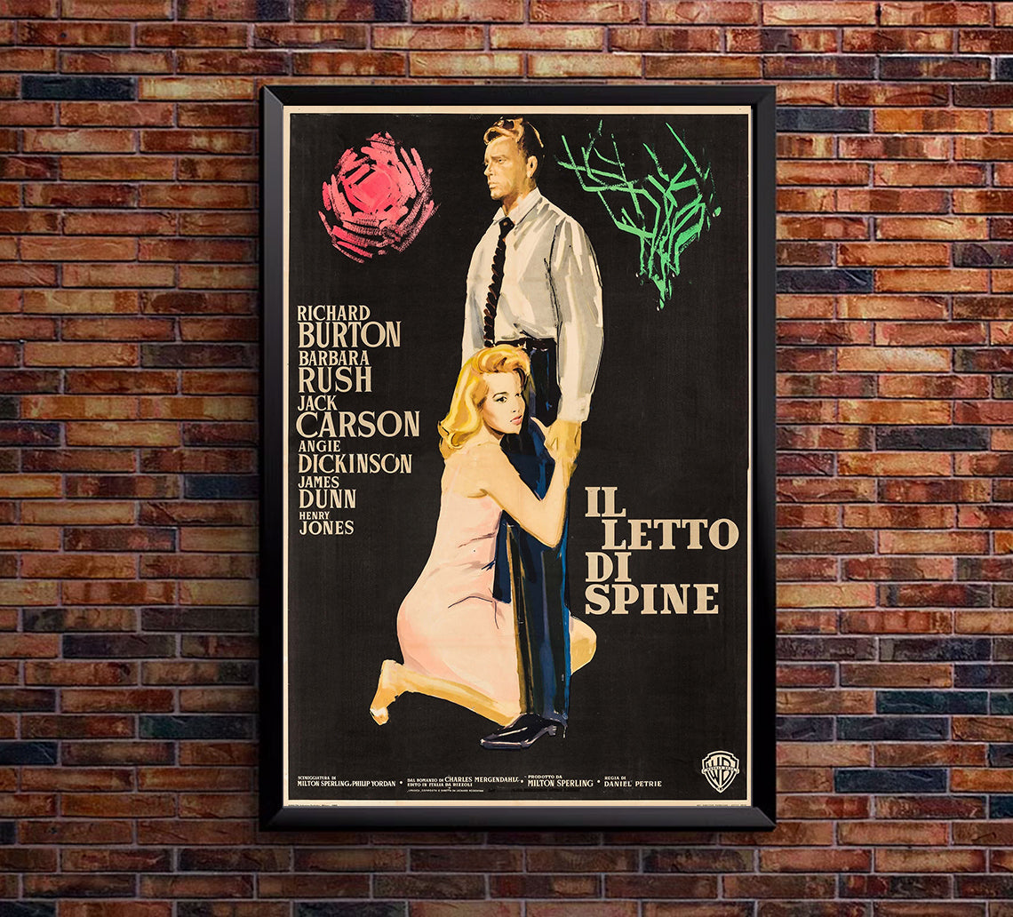 The Bramble Bush 1960 - Richard Burton - Italy - Classic Movie Poster