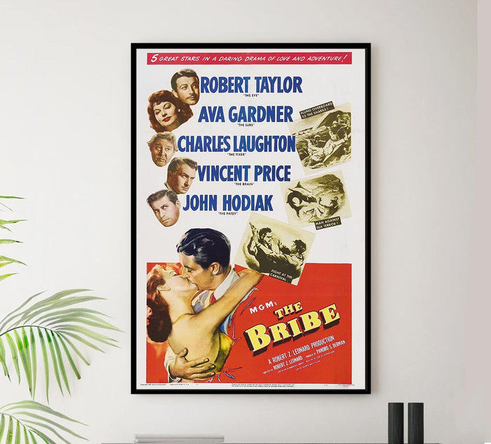 The Bribe 1949 – Vintage Classic Movie Poster