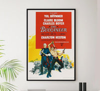 The Buccaneer 1958 - Charlton Heston - Vintage Classic Movie Poster