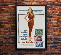 The Burglar 1957 - Jayne Mansfield - US - Classic Movie Poster