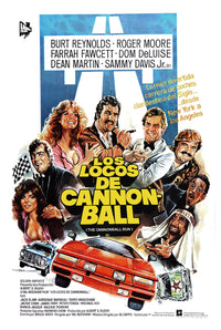 The Cannonball Run 1981 - Spanish - Classic Movie Poster