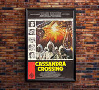 The Cassandra Crossing 1976 - Burt Lancaster - Germany - Classic Movie Poster