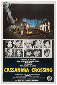 The Cassandra Crossing 1976 - Burt Lancaster - Italy - Classic Movie Poster