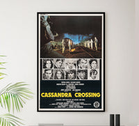 The Cassandra Crossing 1976 - Burt Lancaster - Italy - Classic Movie Poster