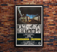 The Cassandra Crossing 1976 - Burt Lancaster - Italy - Classic Movie Poster
