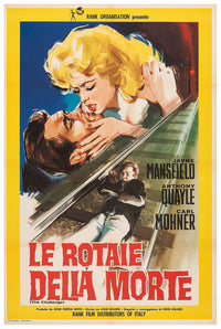 The Challenge 1960 - Jayne Mansfield - Italy - Classic Movie Poster