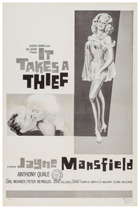 The Challenge 1960 - Jayne Mansfield - US - Classic Movie Poster