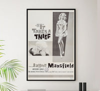 The Challenge 1960 - Jayne Mansfield - US - Classic Movie Poster