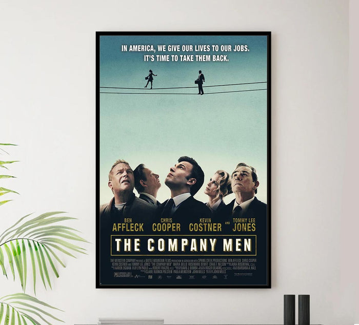 The Company Men 2010 - Kevin Costner - Vintage Classic Movie Poster