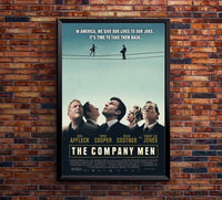 The Company Men 2010 - Kevin Costner - Vintage Classic Movie Poster