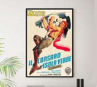 The Crimson Pirate 1952 - Italian 2 - Vintage Pirate Classic Movie Poster