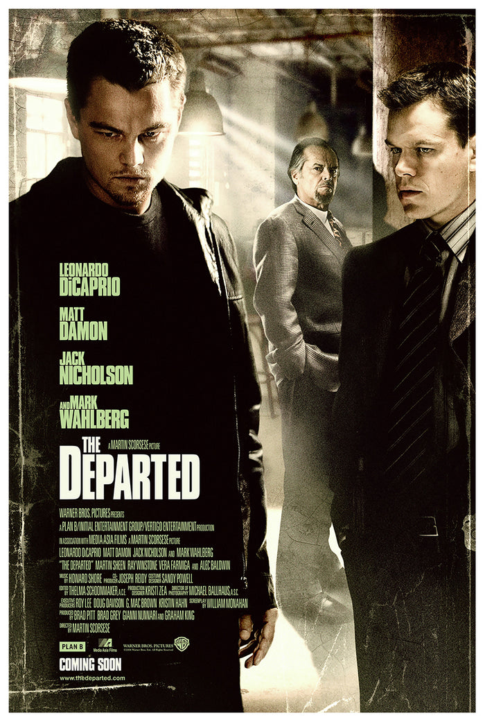 The Departed 2006 - Classic Movie Poster